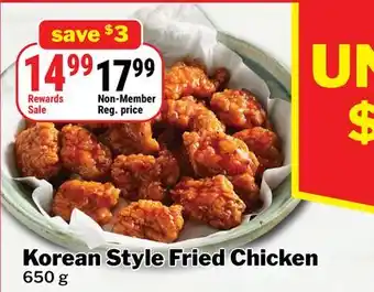 M & M Food Market Korean Style Fried Chicken offer