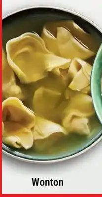 M & M Food Market Wonton Soups offer