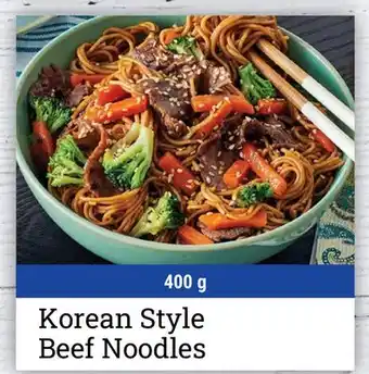 M & M Food Market Korean Style Beef Noodles offer