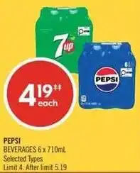 Shoppers Drug Mart Pepsi beverages offer