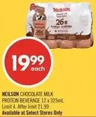 Shoppers Drug Mart Neilson chocolate milk offer