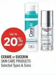 Shoppers Drug Mart Cerave or eucerin offer