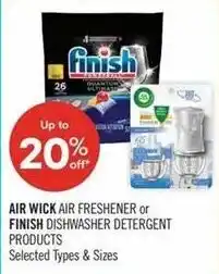 Shoppers Drug Mart Air wick air freshener or finish dishwasher detergent offer