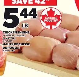 Independent City Market CHICKEN THIGHS offer