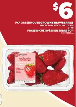 Independent City Market PC GREENHOUSE GROWN STRAWBERRIES offer