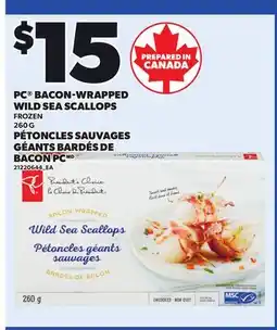 Independent City Market PC BACON-WRAPPED WILD SEA SCALLOPS offer