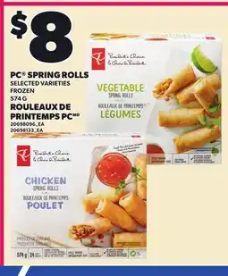 Independent City Market PC SPRING ROLLS offer