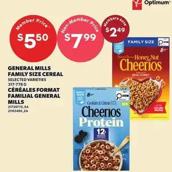 Independent City Market GENERAL MILLS FAMILY SIZE CEREAL offer