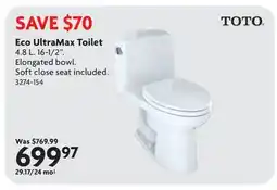 Home Hardware Eco UltraMax Toilet offer
