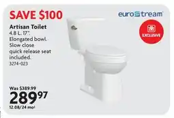 Home Hardware Artisan Toilet offer