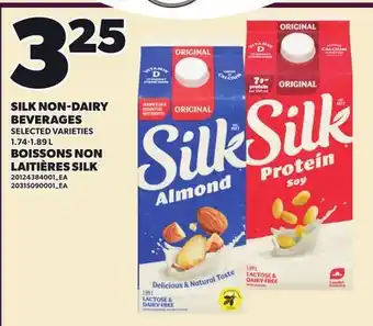 Independent City Market SILK NON-DAIRY BEVERAGES offer