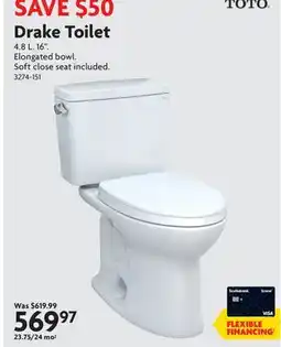 Home Hardware Drake Toilet offer