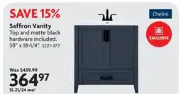 Home Hardware Saffron Vanity offer