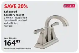 Home Hardware Lakewood Lavatory Faucet offer