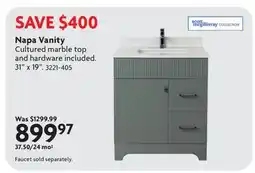 Home Hardware Napa Vanity offer