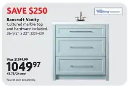 Home Hardware Bancroft Vanity offer