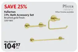 Home Hardware Fullerton 3 Pc. Bath Accessory Set offer