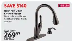 Home Hardware Izak Pull Down Kitchen Faucet offer