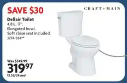 Home Hardware Dellair Toilet offer