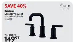 Home Hardware Kierland Lavatory Faucet Matte offer
