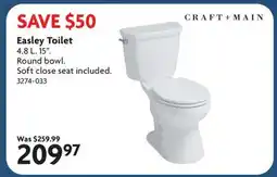 Home Hardware Easley Toilet offer