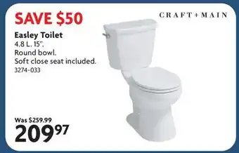 Home Hardware Easley Toilet offer