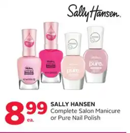 Rexall SALLY HANSEN Complete Salon Manicure or Pure Nail Polish offer