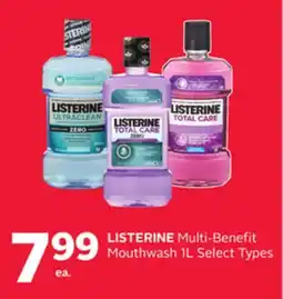 Rexall LISTERINE Multi-Benefit Mouthwash offer