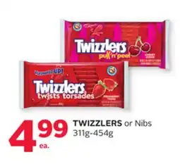 Rexall TWIZZLERS or Nibs offer