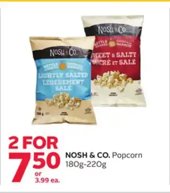 Rexall NOSH & CO. Popcorn offer