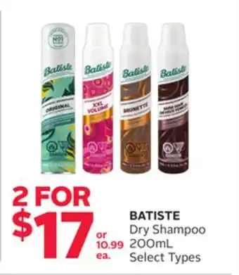 Rexall BATISTE Dry Shampoo offer