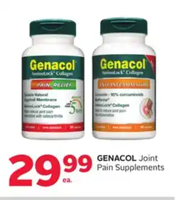 Rexall GENACOL Joint Pain Supplements offer
