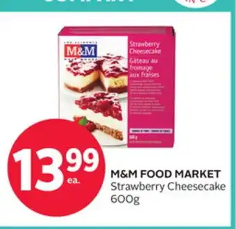 Rexall M&M FOOD MARKET Strawberry Cheesecake offer