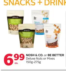 Rexall NOSH & CO. or BE BETTER Deluxe Nuts or Mixes offer