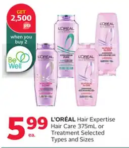 Rexall L'ORÉAL Hair Expertise Hair Care 375mL or Treatment offer