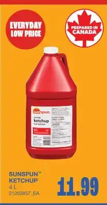 Wholesale Club KETCHUP offer