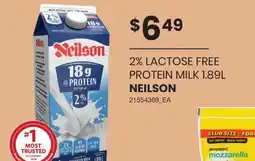 Wholesale Club 2% LACTOSE FREE PROTEIN MILK offer