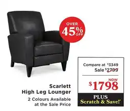 La Z Boy Scarlett High Leg Lounger offer