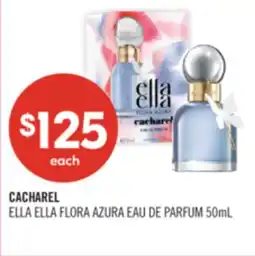 Shoppers Drug Mart CACHAREL ELLA ELLA FLORA AZURA EAU DE PARFUM offer
