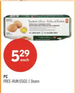 Shoppers Drug Mart PC FREE-RUN EGGS offer
