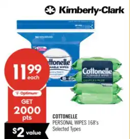Shoppers Drug Mart COTTONELLE PERSONAL WIPES offer