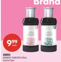 Shoppers Drug Mart OMBRA AROMATIC FOAM BATH offer
