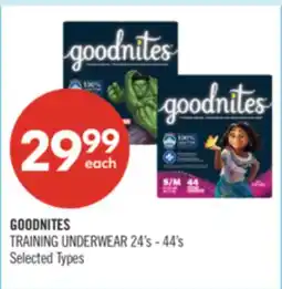 Shoppers Drug Mart GOODNITES TRAINING UNDERWEAR offer