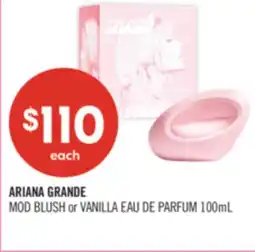 Shoppers Drug Mart ARIANA GRANDE MOD BLUSH or VANILLA EAU DE PARFUM offer