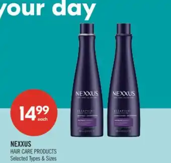Shoppers Drug Mart NEXXUS HAIR CARE PRODUCTS offer