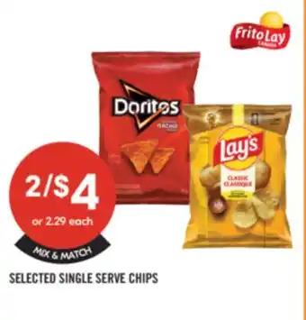 Shoppers Drug Mart SELECTED SINGLE SERVE CHIPS offer