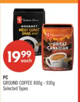 Shoppers Drug Mart PC GROUND COFFEE offer