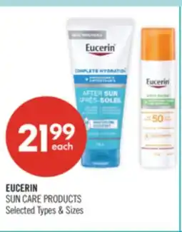 Shoppers Drug Mart EUCERIN SUN CARE PRODUCTS offer
