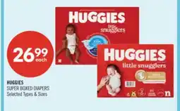 Shoppers Drug Mart HUGGIES SUPER BOXED DIAPERS offer