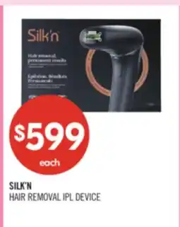 Shoppers Drug Mart SILK'N HAIR REMOVAL IPL DEVICE offer